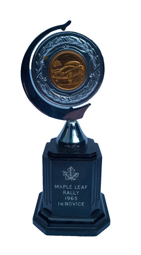 Vtg maple leaf rally - rally, car