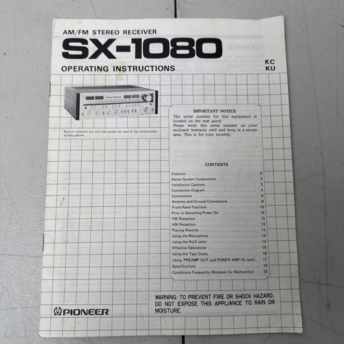 Pioneer ricevitore stereo - pioneer,