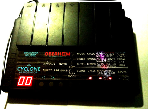 Oberheim cyclone arpeggiator - oberheim,
