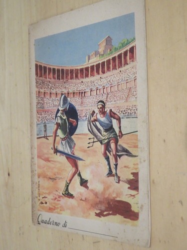 Vecchio quaderno scolastico - scolastico, di