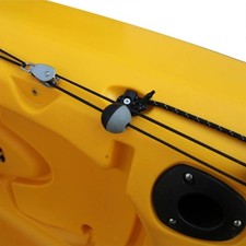 Timone per kayak, comando a