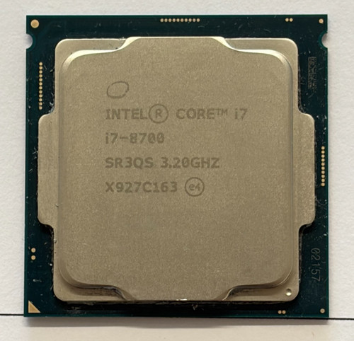 Processore intel core 8700 - processore,