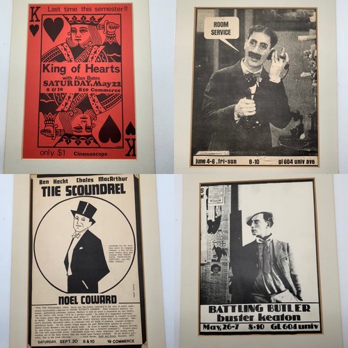 Lotto poster film - club, vintage