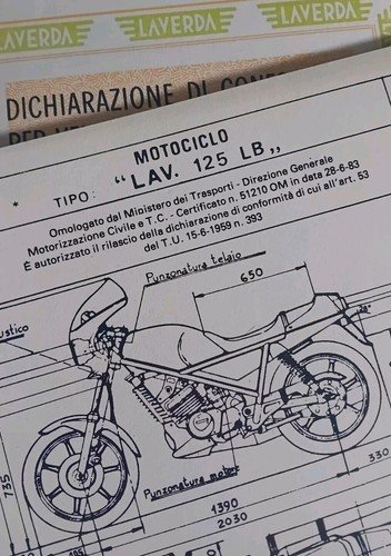Moto laverda zundapp 125 - moto, lb