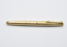 1960s Aurora 98 vintage satin gold fountain pen exc++++