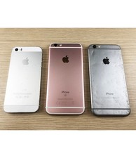 LOTTO DI 3 IPHONE 5S-6-6S ROTTO GUASTO NON FUNZIONANTE PER RICAMBI