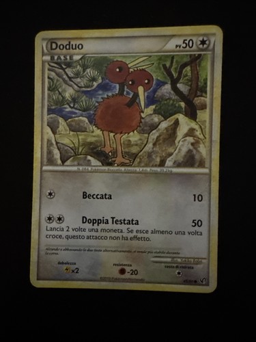 Carta pokemon doduo pv - doduo,