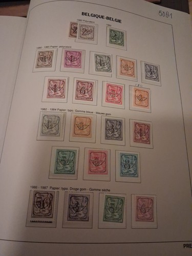 Francobolli postali belgio mnh - francobolli,