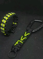 Bracciale +  PORTACHIAVI   Vigili del fuoco Vvf - Nomex Edition Con Grillo metal