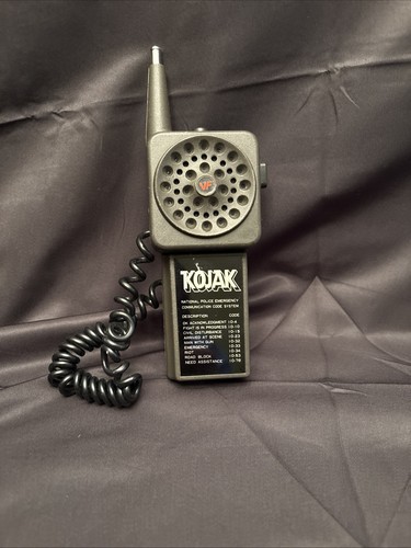 Walkie talkie kojack vanity - walkie,