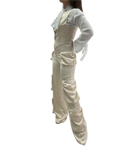 Panciotto pantalone cargo - panciotto, e