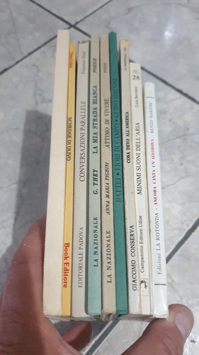 Lotto libri poesia - di, di
