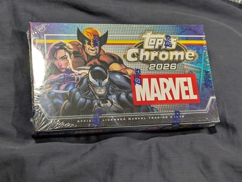 2026 topps chrome marvel hobby - marvel,