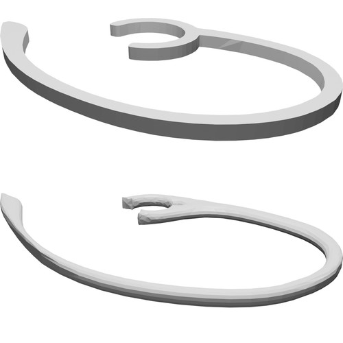 Supporto montaggio auricolare - montaggio,
