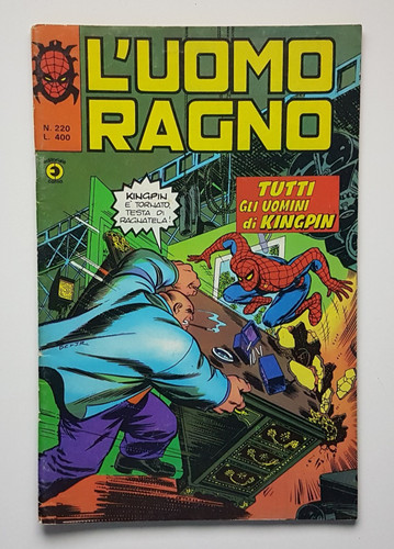 Uomo ragno 220 - ragno,