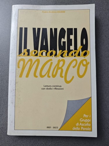 Vangelo secondo marco - vangelo,