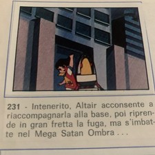 FIGURINA N. 231 DANGUARD  PANINI 1980 ORIGINALE OTTIMA DA RECUPERO