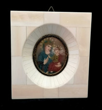 ANTICA MINIATURA DI MADONNA