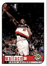 card NBA Rasheed Wallace 1998