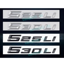 Per BMW 525Li 530Li 525i 530i 530e 520d XDrive scritta emblemi adesivi auto