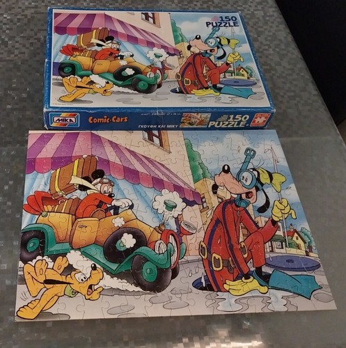 Puzzle walt disney comic cars - puzzle,
