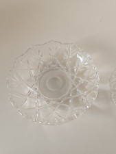 4  Bobeche coppetta in vetro per ricambio lampadari