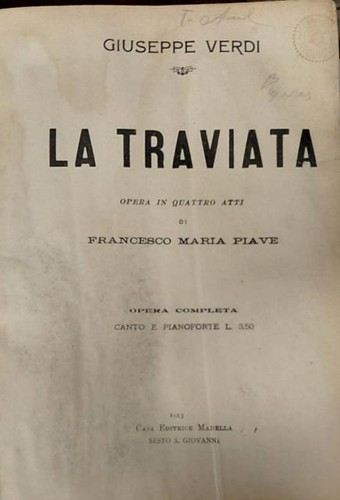 Verdi giuseppe traviata - verdi, la