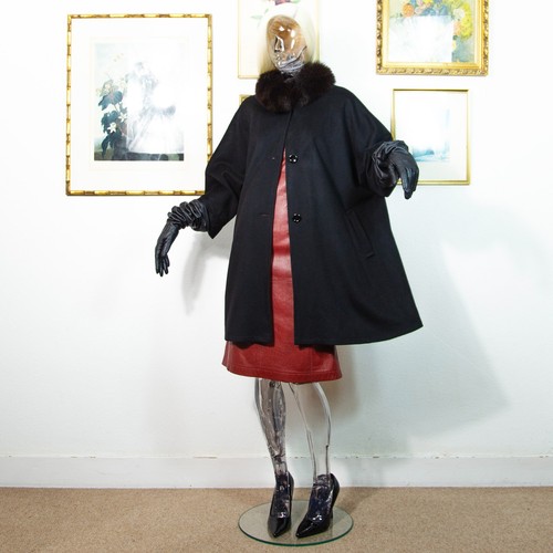 Cappotto vintage anni nero - anni, 80