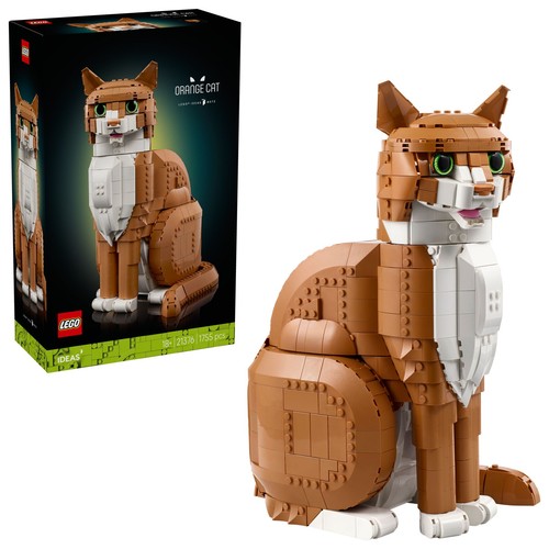 Lego ideas 21376 gatto - lego®,