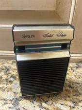 Vintage sears transistor radio - sears,