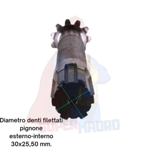 Goldoni pignone fresa 11 - goldoni,