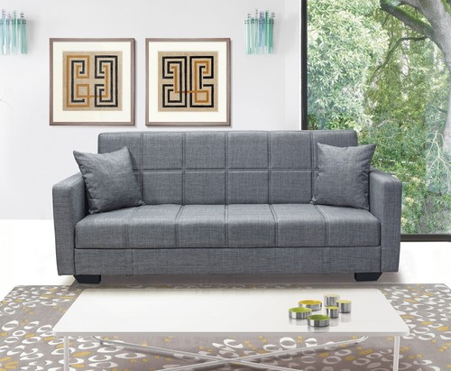 Divano letto con contenitore - divano,