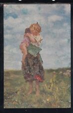 Cartolina Beppe Ciardi Una Pastorella YB292