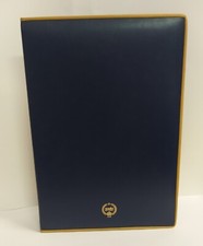 CARTELLA PORTABLOCCO VINTAGE TRUSSARDI SCRIBE 22x32