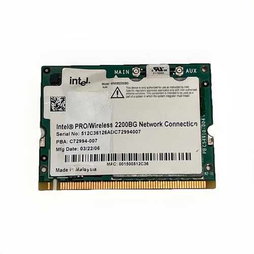 Scheda wifi originale intel - scheda,