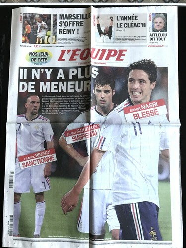 Equipe journal 08 2010 - l'equipe, 19/08/2010