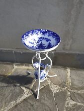 Portacatino antico con brocca per acqua, tutto in ceramica, si pensa fine 1800