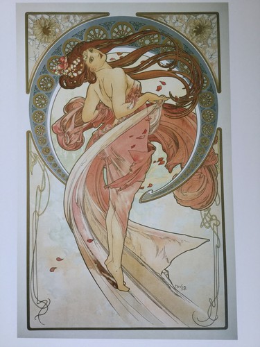 Très rare calendrier mucha - très,