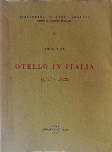 Otello italia - in, (1777-1972)