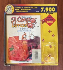 ESPLORANDO IL CORPO UMANO-FASCICOLO EDICOLA N.29-LIBRO+PARTE CORPO-DE AGOSTINI