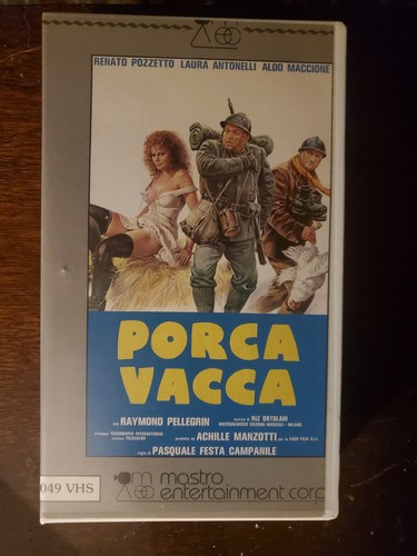 Porca vacca vhs mastro - porca,