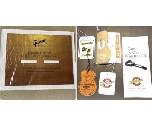 Gibson custom shop certificato - custom,
