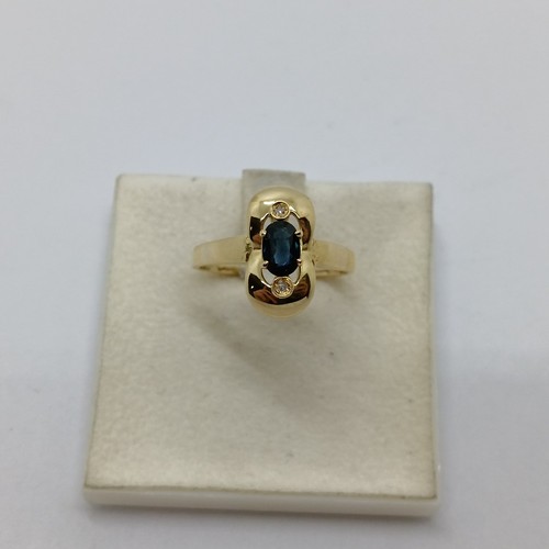 Anello donna con zaffiro e - anello,