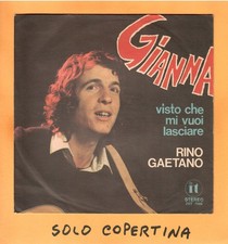 SOLO COPERTINA - 7" - RINO
