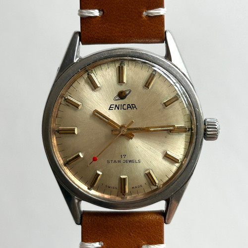 Orologio uomo vintage enicar - uomo,