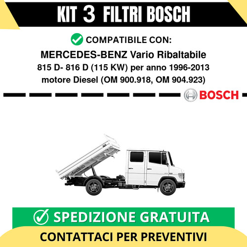 Kit bosch filtri - kit,