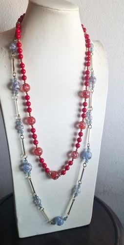 Murano collana vetro - murano,