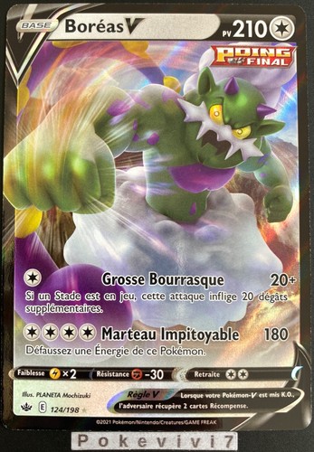 Carte pokemon boreas 124 - pokemon, 124/198
