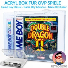 Custodia protettiva per GameBoy custodia da gioco acrilica scatola originale case giochi game boy custodia