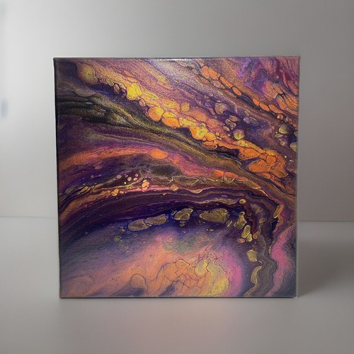 Quadro arte fluida - , acrilico